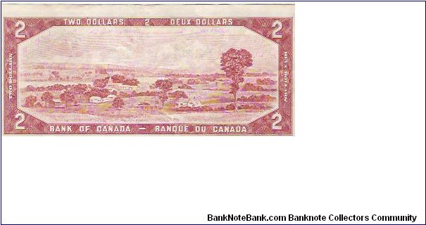 Banknote from Canada year 1954