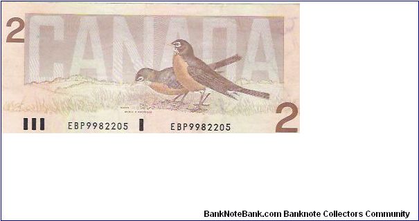 Banknote from Canada year 1986