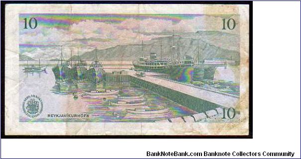 Banknote from Iceland year 1961