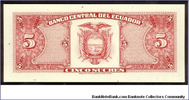 Banknote from Ecuador year 1988