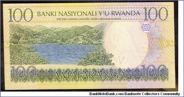 Banknote from Rwanda year 2003