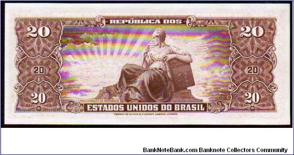 Banknote from Brazil year 1962