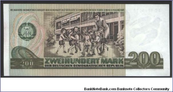 Banknote from Germany year 1985