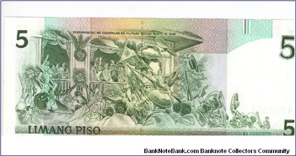 Banknote from Philippines year 1985