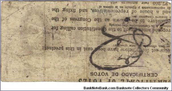 Banknote from Philippines year 1943