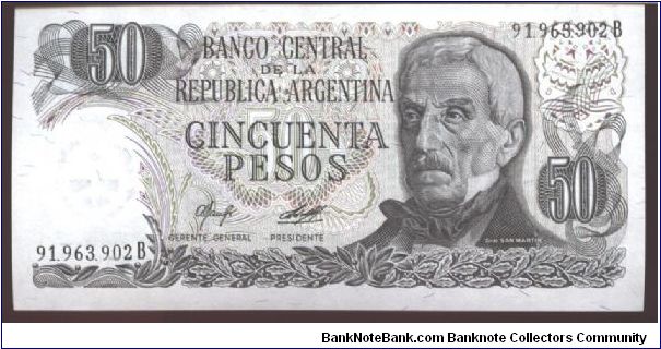 Like #290

Black on multicolour underprint. Hot springs at Jujuy at center on back. SERIE B C. 2 signature varieties. Engraved or lithographed on back.

Coloured threads in paper. Banknote