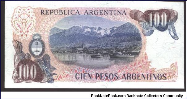 Banknote from Argentina year 1983