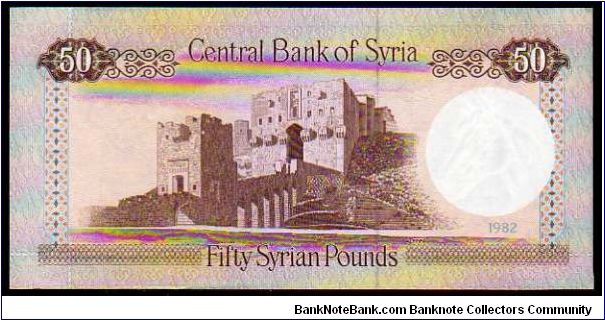 Banknote from Syria year 1982