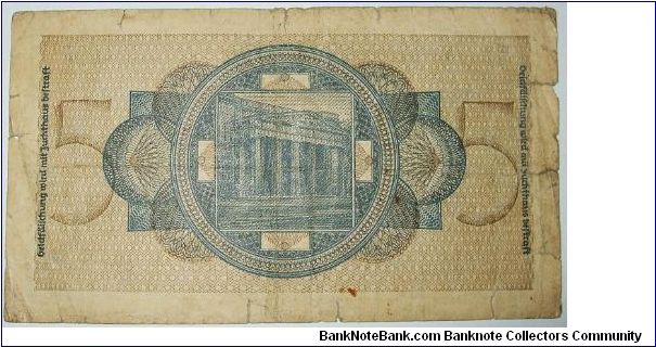 Banknote from Germany year 1940