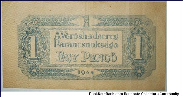 Banknote from Hungary year 1944