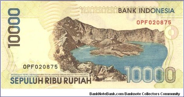 Banknote from Indonesia year 1998