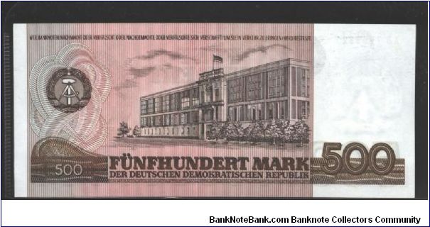 Banknote from Germany year 1985