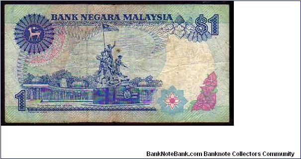 Banknote from Malaysia year 1986