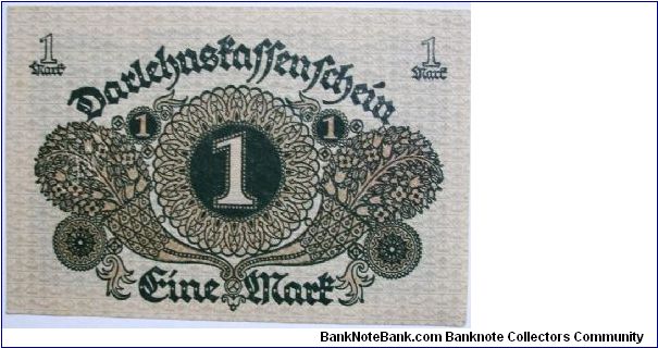 Banknote from Germany year 1920