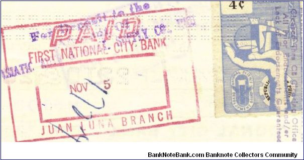 Banknote from Philippines year 1970