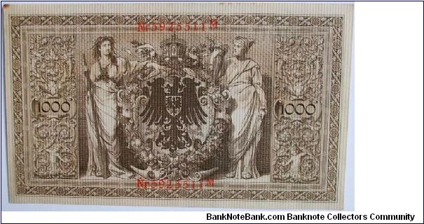 Banknote from Germany year 1910