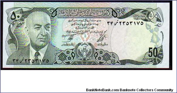 50 Afghanis__
Pk 49 Banknote