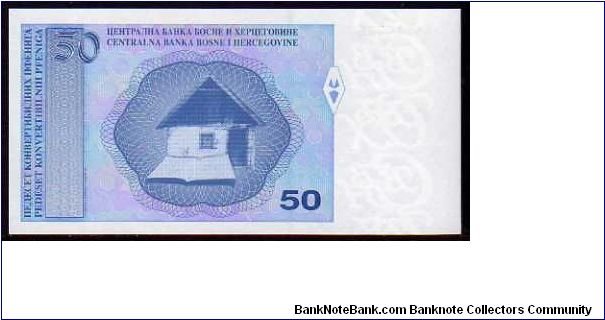 Banknote from Bosnia year 1998