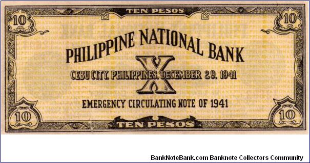 Banknote from Philippines year 1941