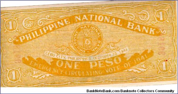 Banknote from Philippines year 1941