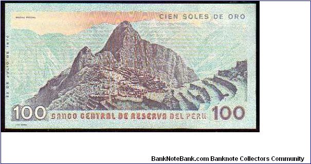 Banknote from Peru year 1976