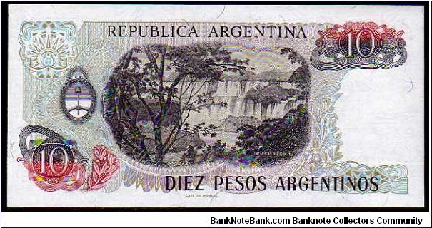 Banknote from Argentina year 1984