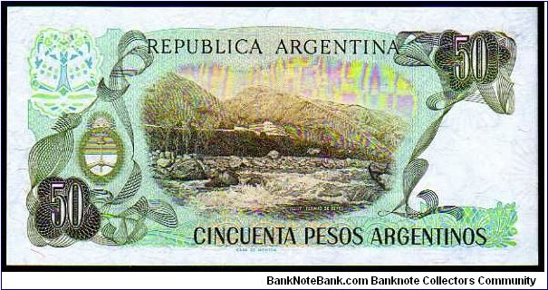 Banknote from Argentina year 1984