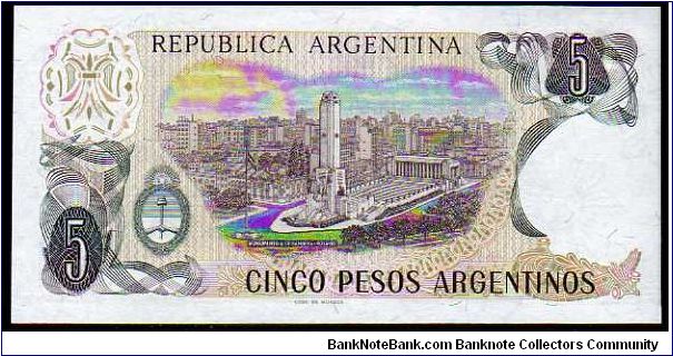 Banknote from Argentina year 1984