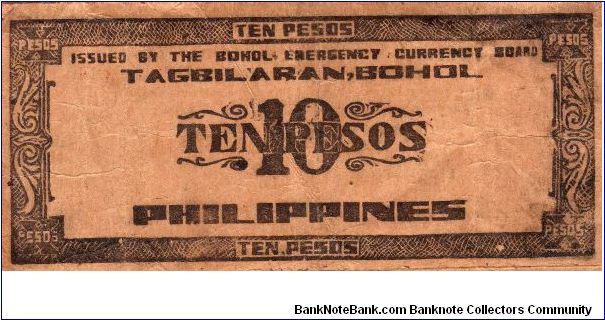 Banknote from Philippines year 1942