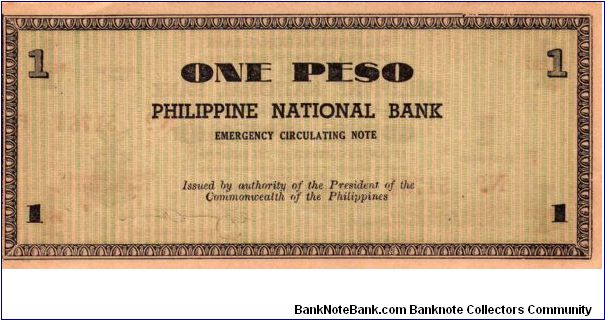 Banknote from Philippines year 1941