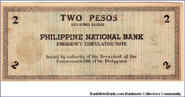 Banknote from Philippines year 1941