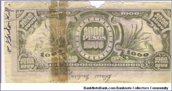 Banknote from Philippines year 1945