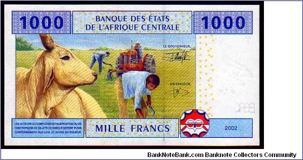 Banknote from Congo year 2002