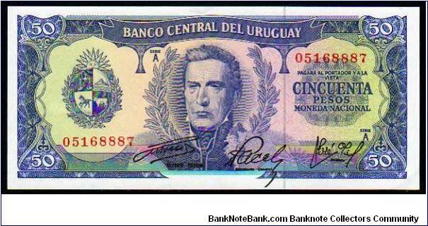 50 Pesos
Pk 46 Banknote