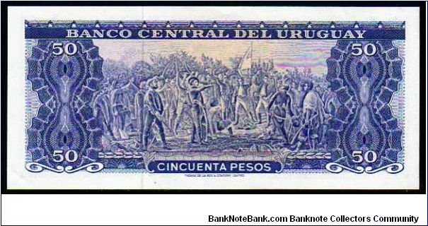 Banknote from Uruguay year 1967