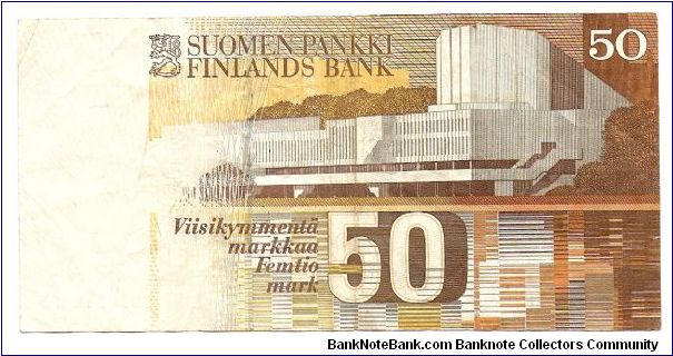 Banknote from Finland year 1991