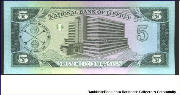 Banknote from Liberia year 1991