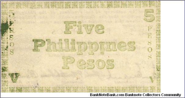 Banknote from Philippines year 1943