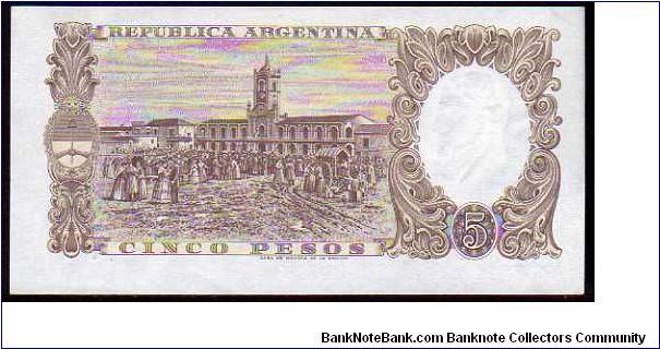 Banknote from Argentina year 1960