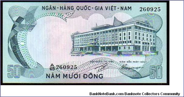 *VIETNAM-SOUTH*
________________

50 Dong
Pk 30
---------------- Banknote