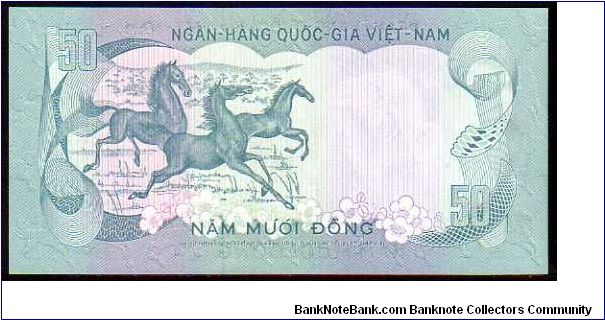 Banknote from Vietnam year 1972