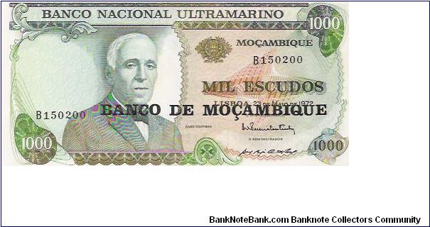 1000 ESCUDOS
B150200


3 FOR TRADE Banknote