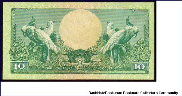 Banknote from Indonesia year 1959