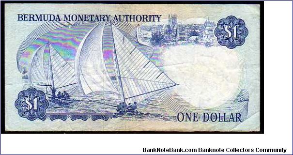 Banknote from Bermuda year 1979