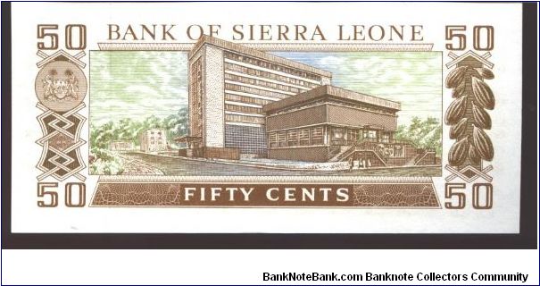 Banknote from Sierra Leone year 1984