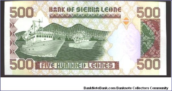 Banknote from Sierra Leone year 1991