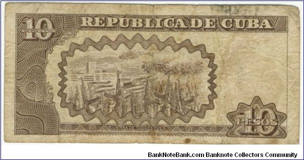 Banknote from Cuba year 2000