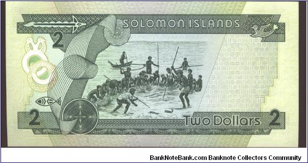 Banknote from Solomon Islands year 1997