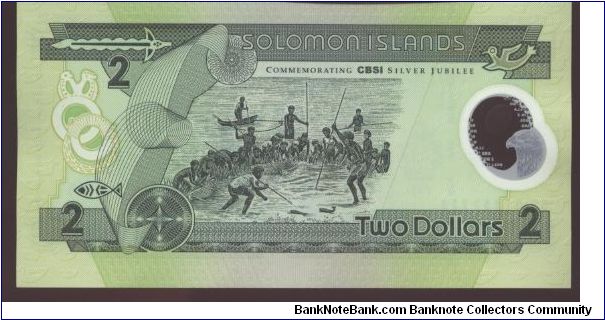 Banknote from Solomon Islands year 2001