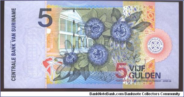 Banknote from Suriname year 2000